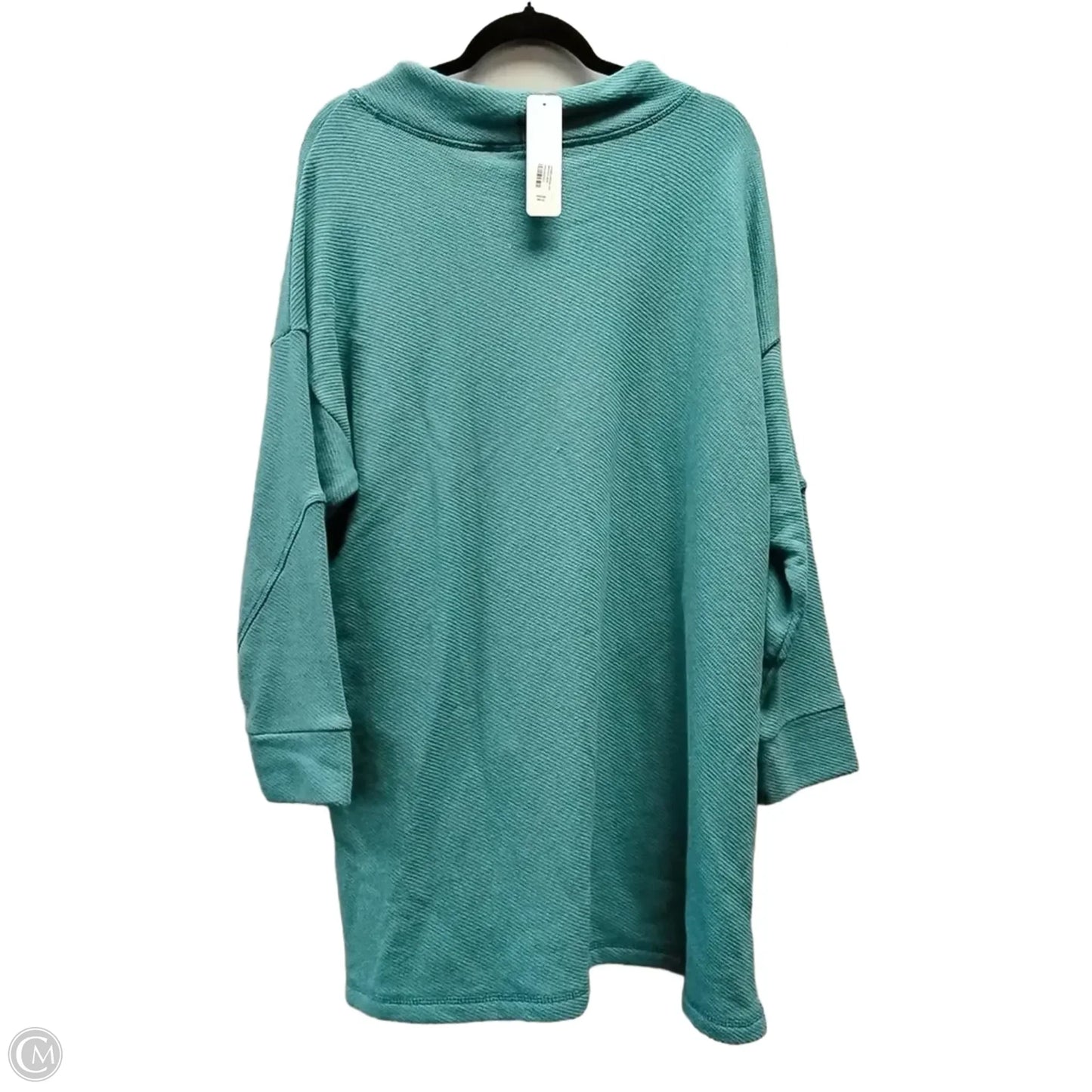 Sweatshirt Collar By Soft Surroundings In Blue, Size: 2x