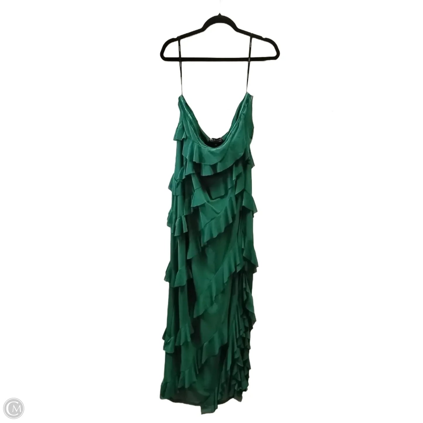 Dress Party Long By Eloquii In Green, Size: 20