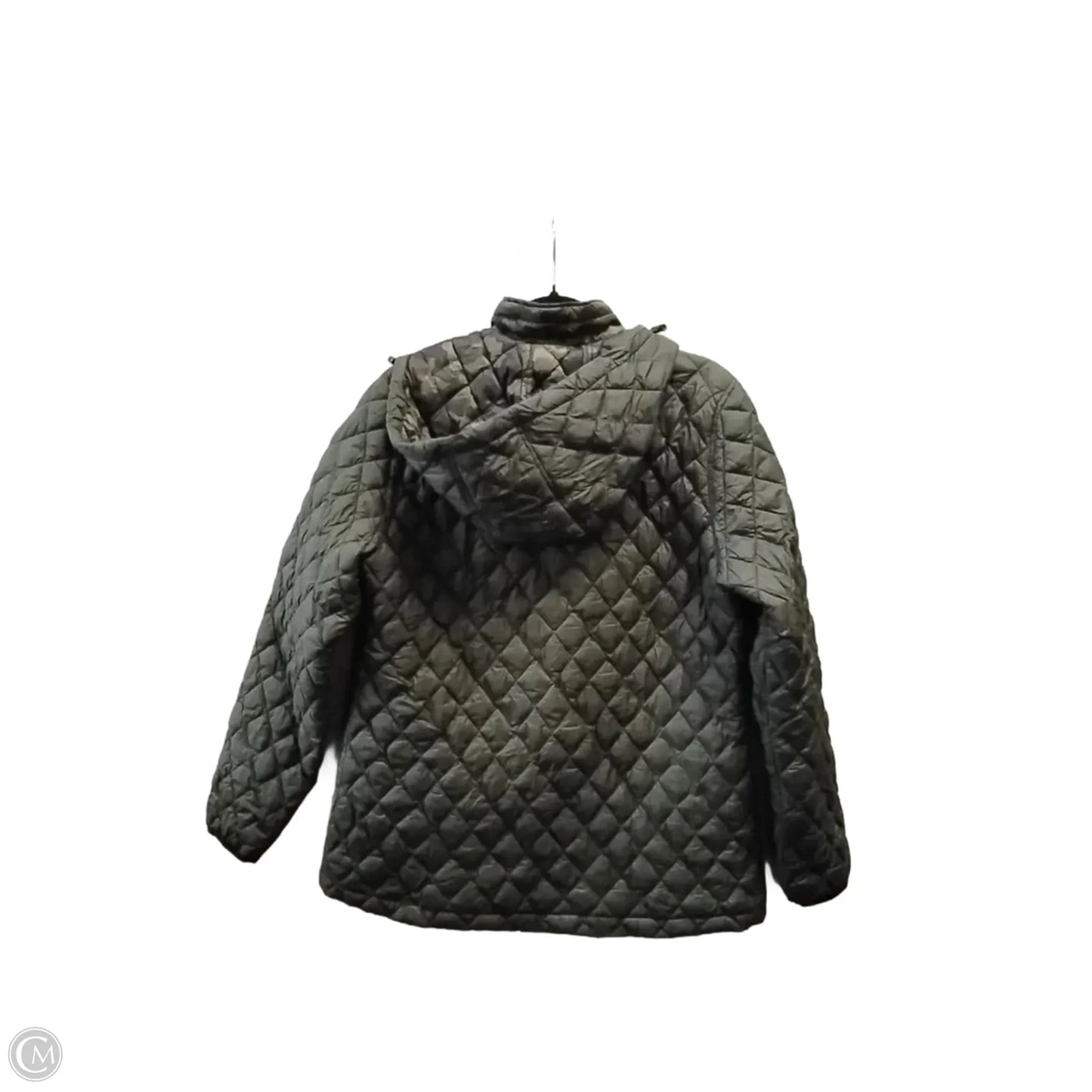 Coat Puffer & Quilted By Reebok In Camouflage Print, Size: M