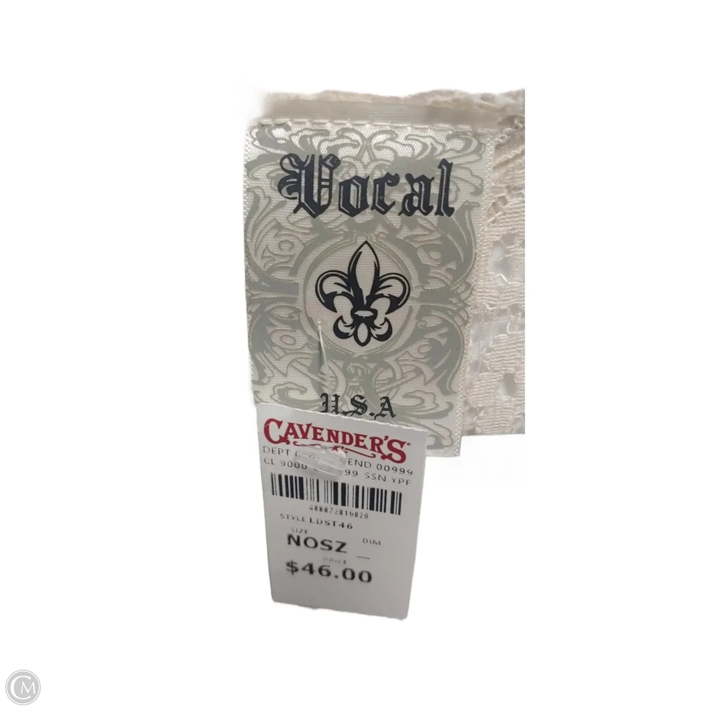 Vest Other By Vocal In Beige, Size: Xl