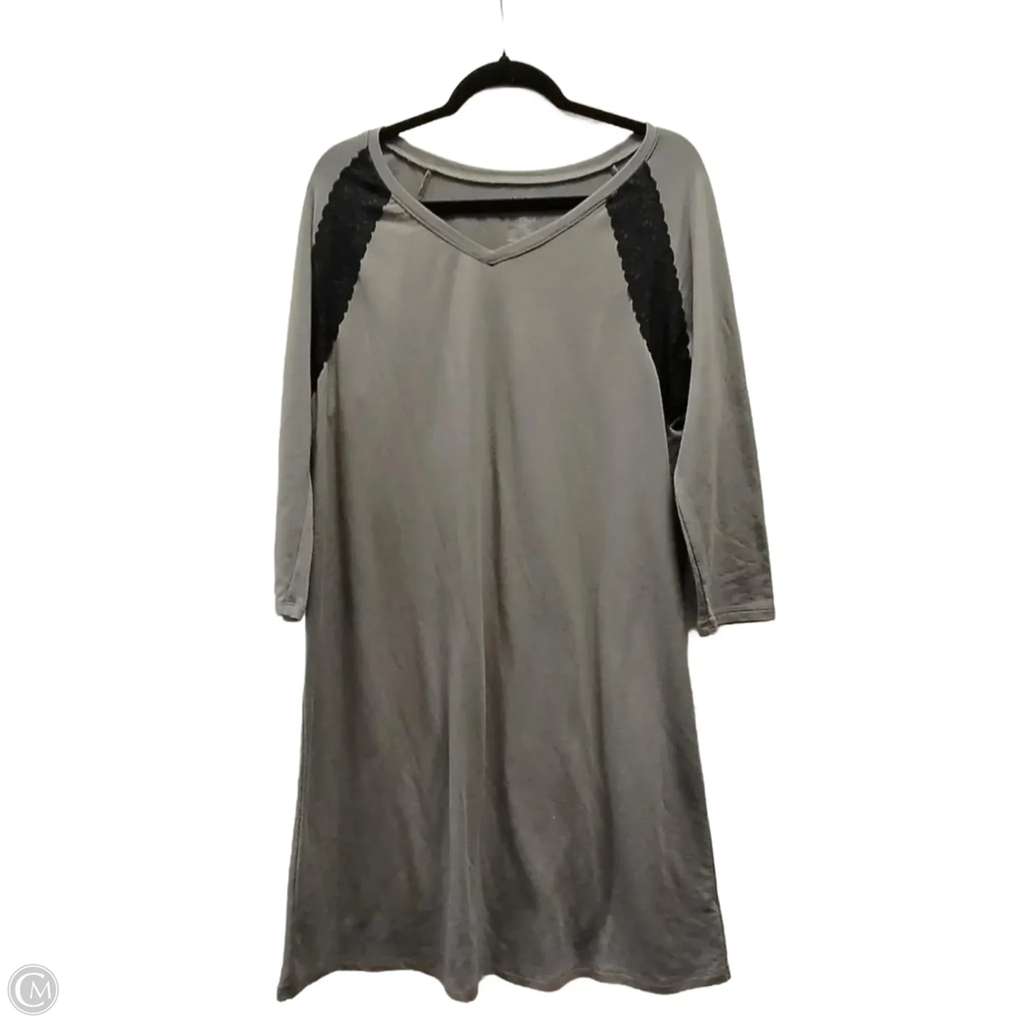 Dress Casual Short By Apt 9 In Grey, Size: L