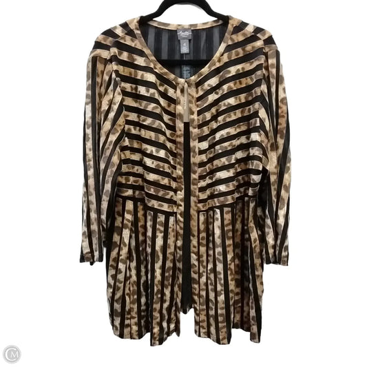 Shawl By Chicos In Animal Print, Size: Xl