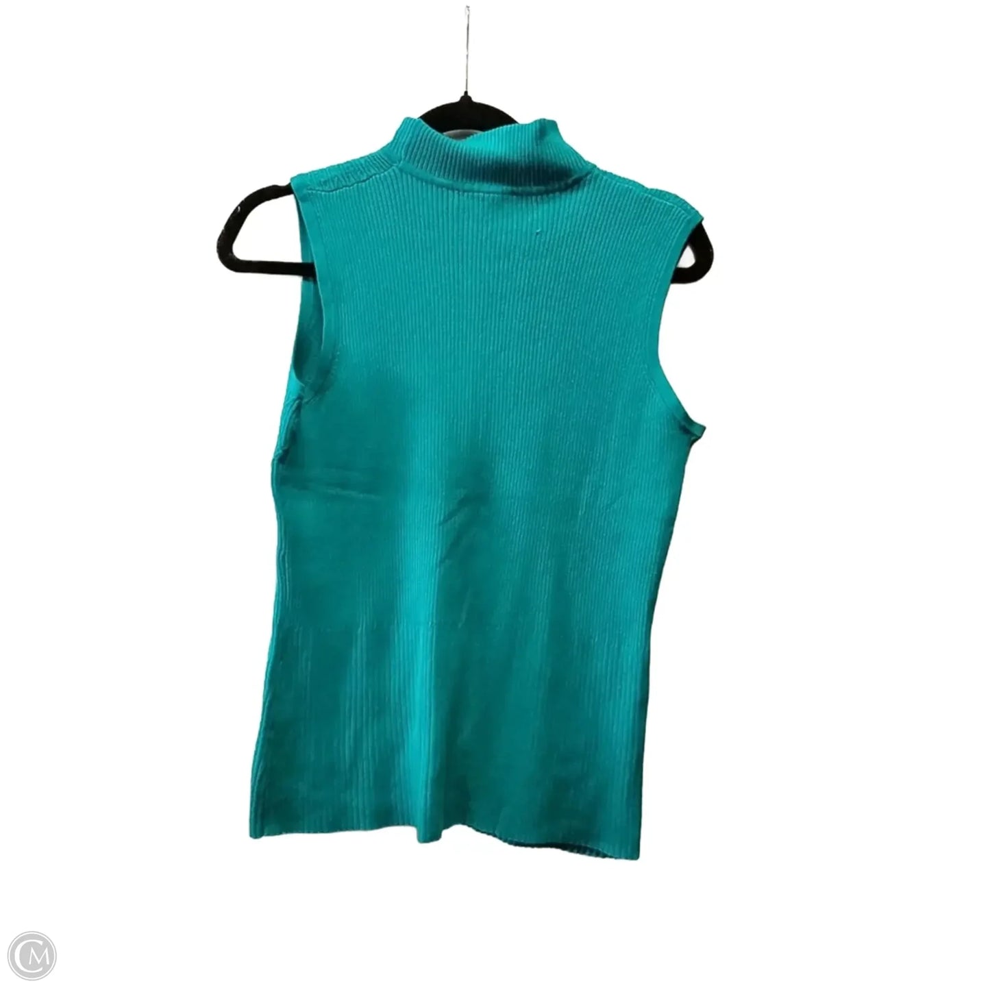 Top Sleeveless By Requirements In Blue, Size: L
