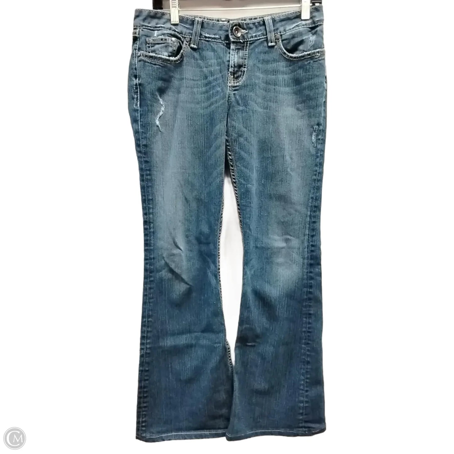 Jeans Flared By Bke In Blue, Size: 6