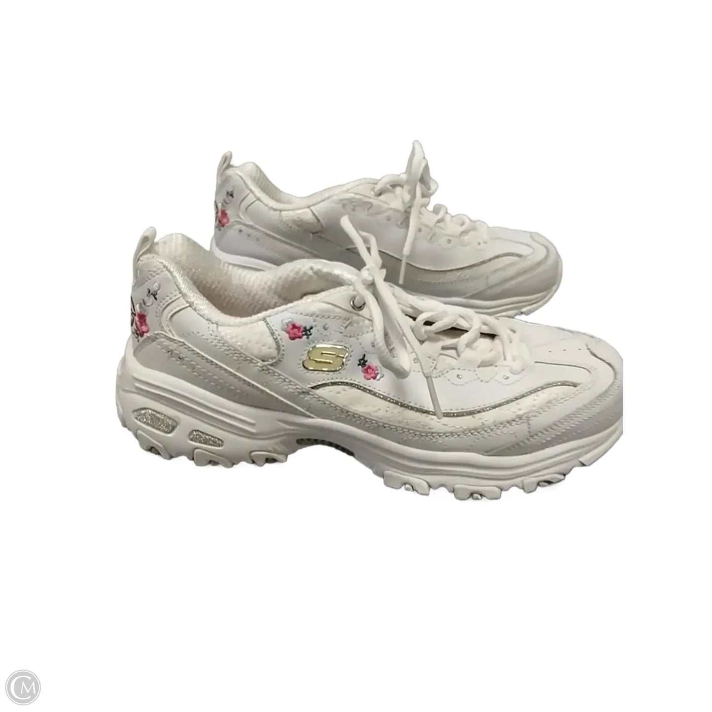 Shoes Sneakers By Skechers In White, Size: 9.5