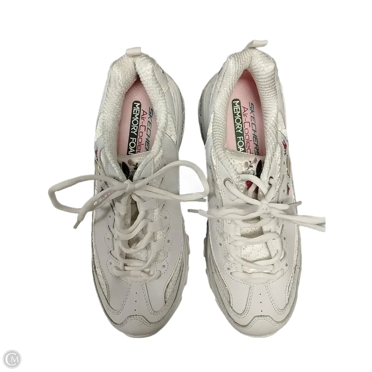 Shoes Sneakers By Skechers In White, Size: 9.5