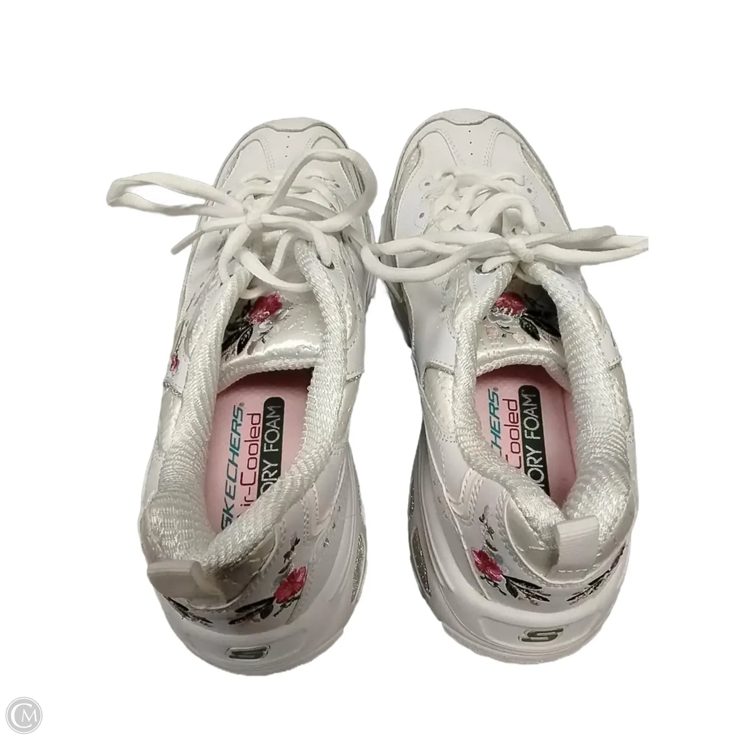 Shoes Sneakers By Skechers In White, Size: 9.5