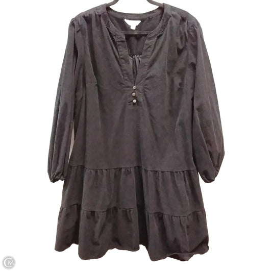 Dress Casual Short By Time And Tru In Black, Size: Xxl