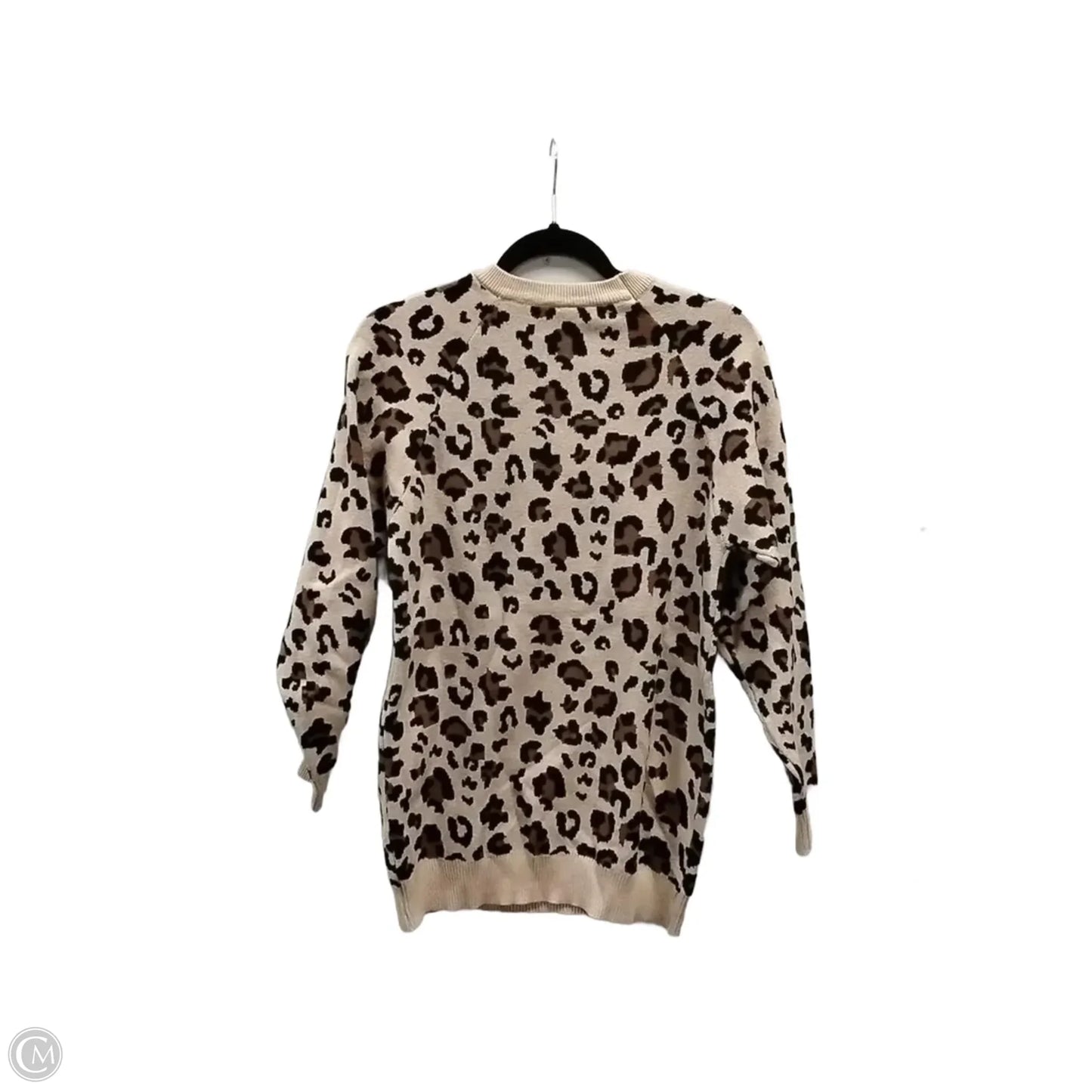 Sweater By Clothes Mentor In Leopard Print, Size: 3x