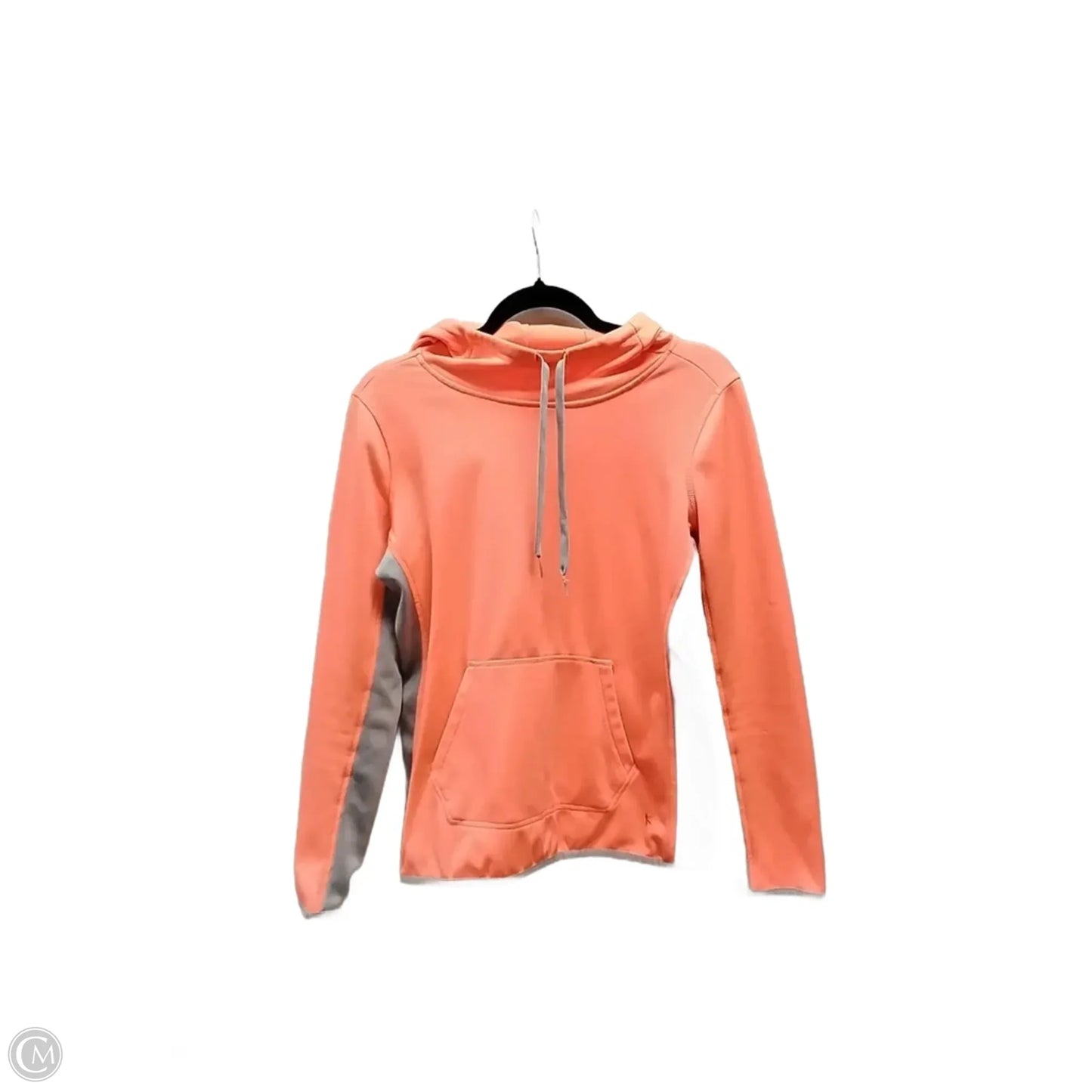 Athletic Sweatshirt Hoodie By Danskin In Orange, Size: S