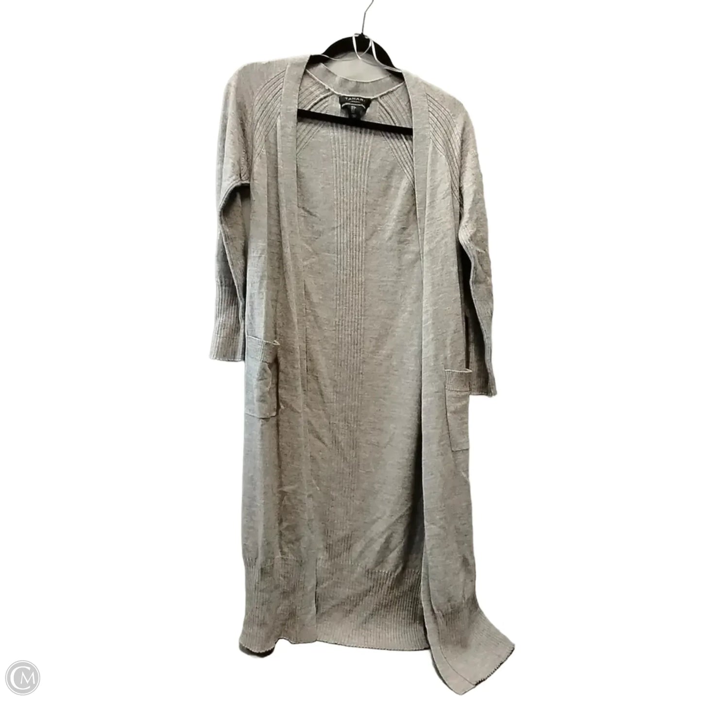 Sweater By Tahari In Grey, Size: S