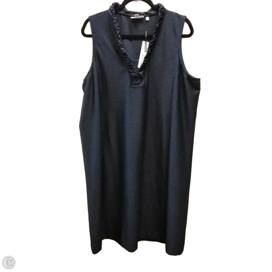 Dress Casual Short By Chicos In Navy, Size: Xxl