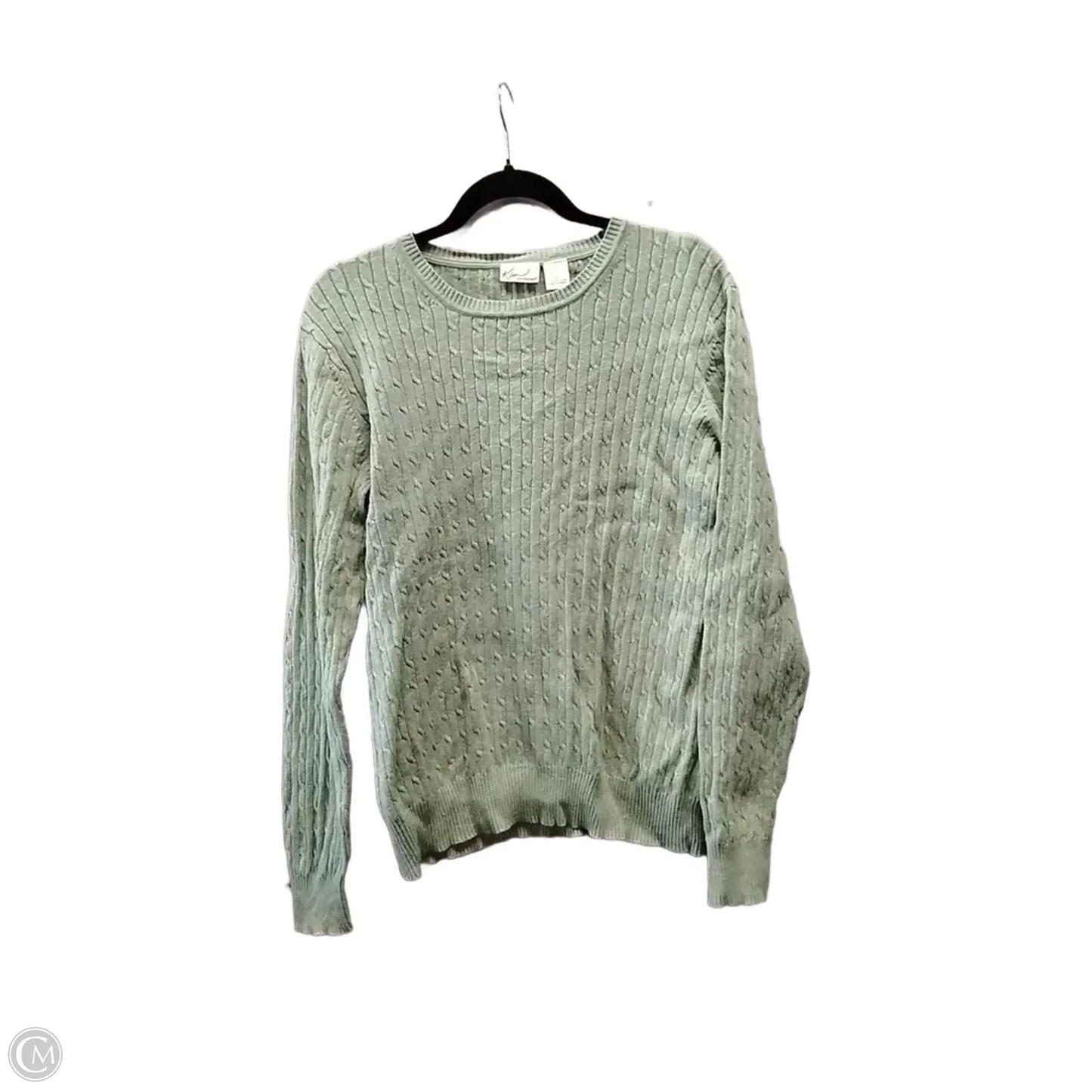 Sweater By Kim Rogers In Green, Size: L