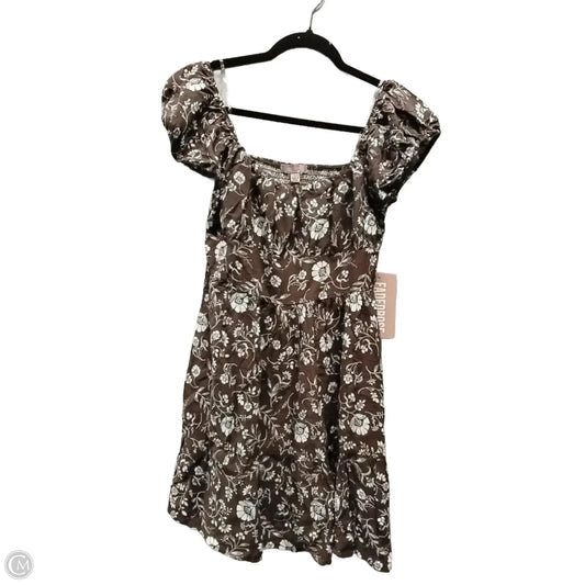 Dress Casual Short By Faded Rose In Floral Print, Size: L