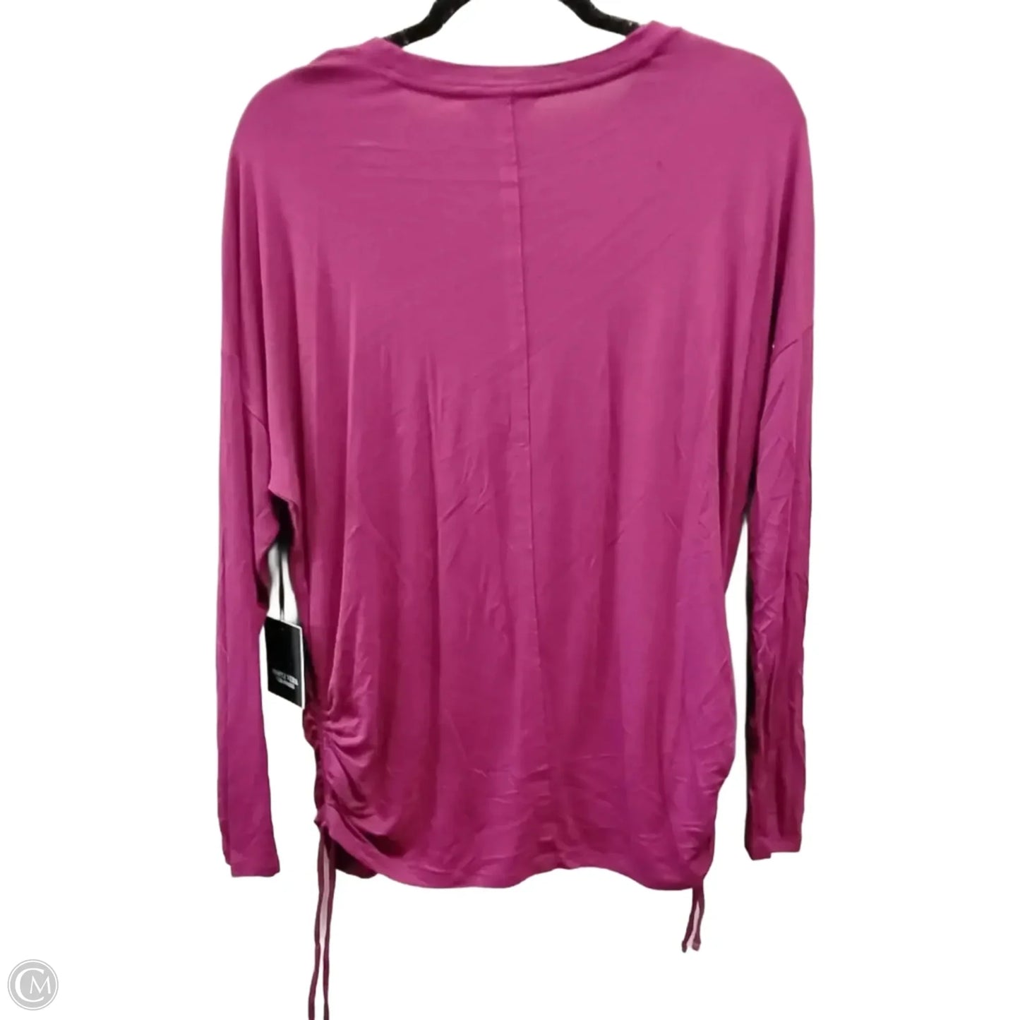 Top Long Sleeve By Simply Vera In Purple, Size: L