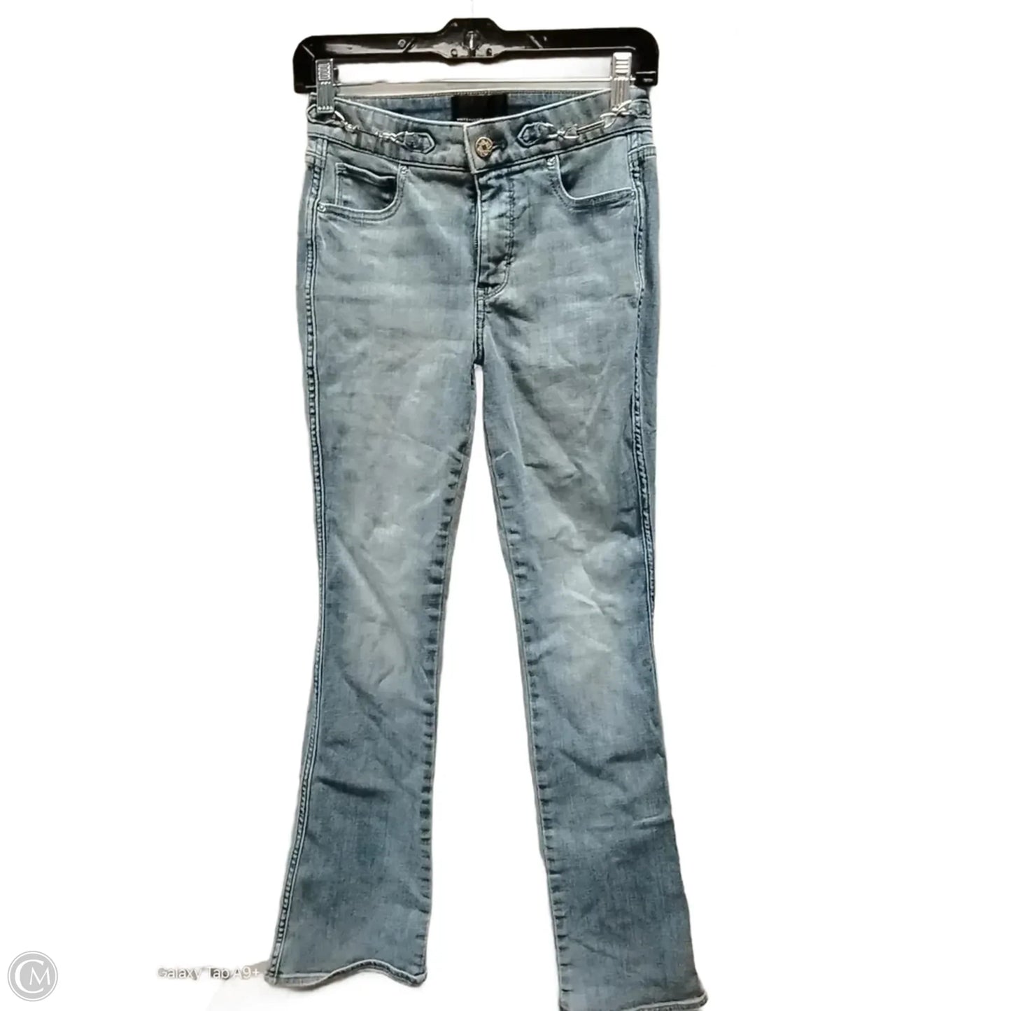Jeans Flared By White House Black Market In Blue Denim, Size: 0