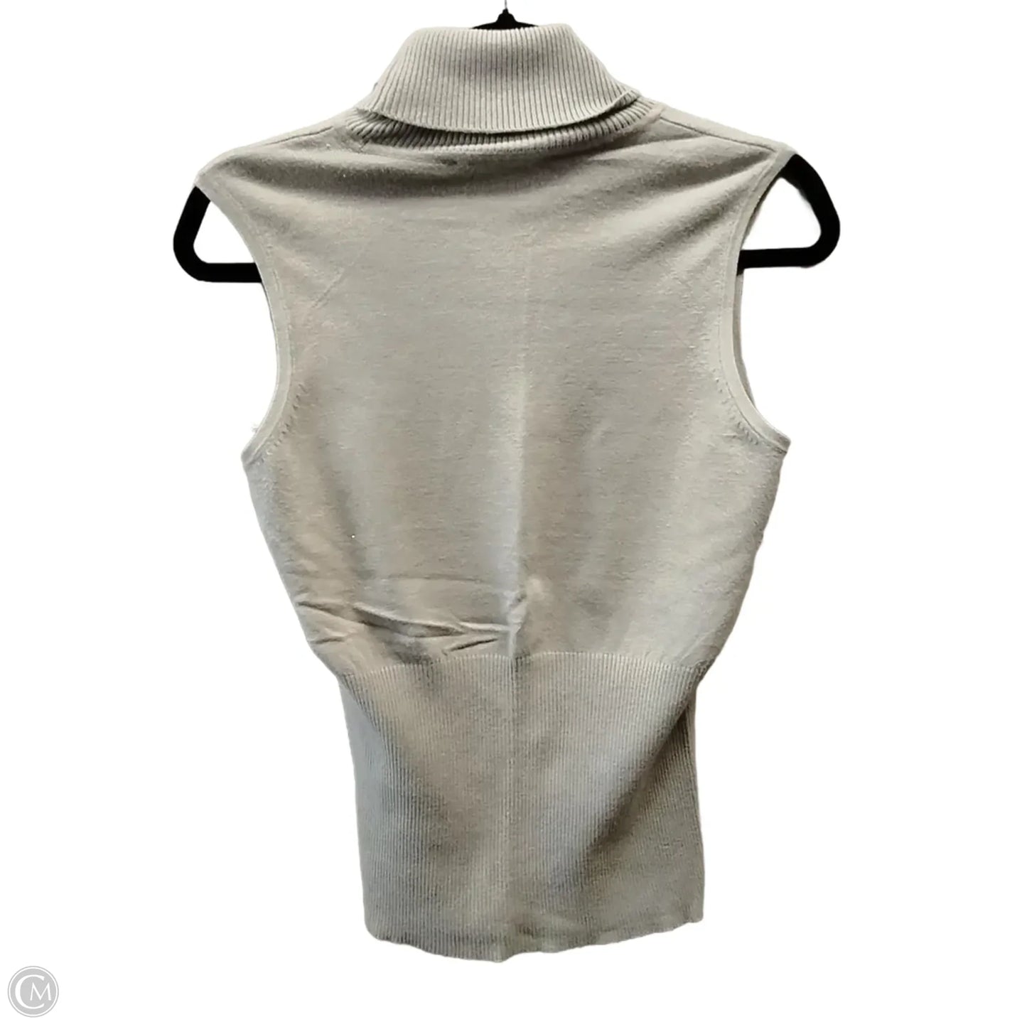 Sweater Short Sleeve By White House Black Market In Grey, Size: L