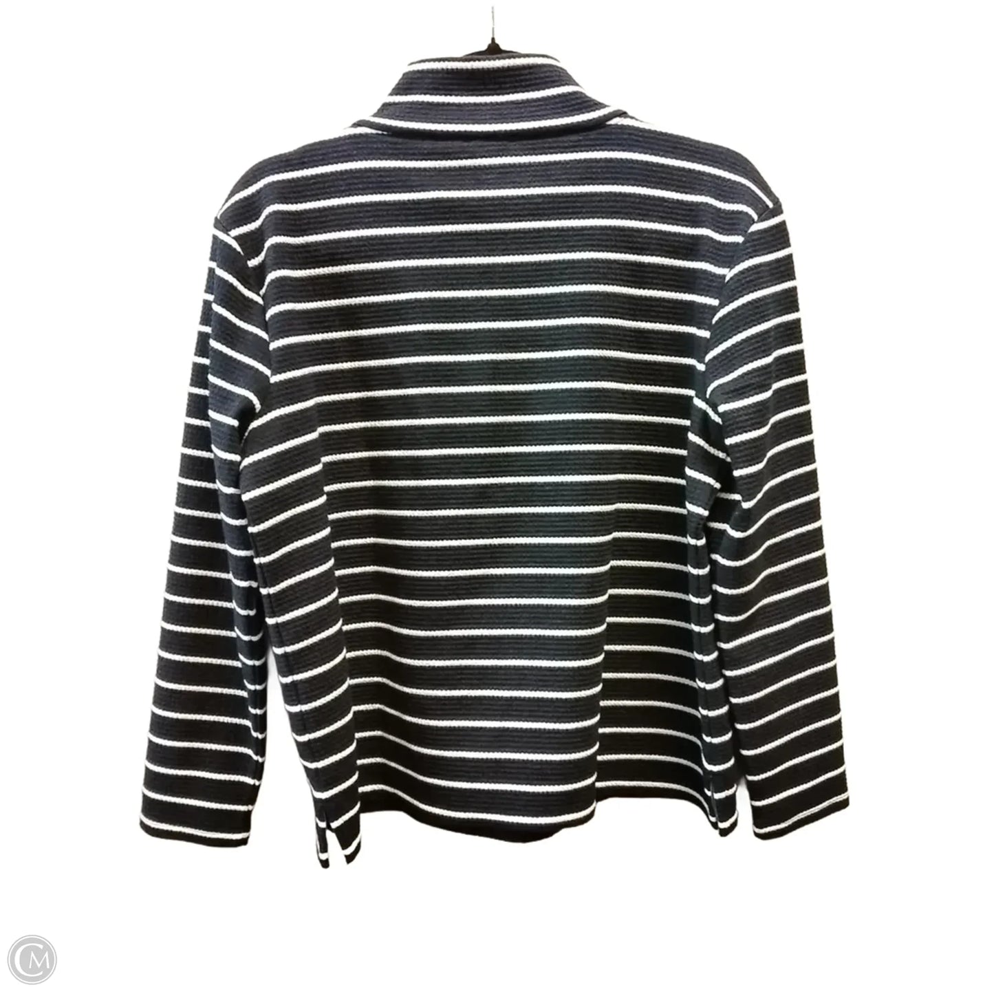 Top Long Sleeve By Talbots In Striped Pattern, Size: Mp