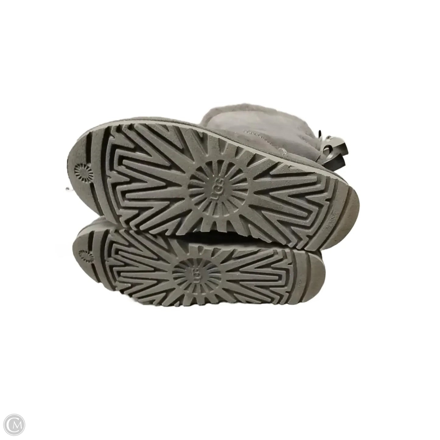 Boots Designer By Ugg In Grey, Size: 7