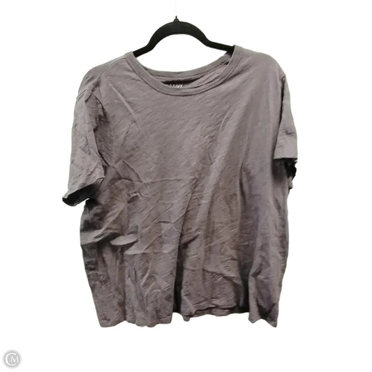 Top Short Sleeve By Old Navy In Purple, Size: Xl