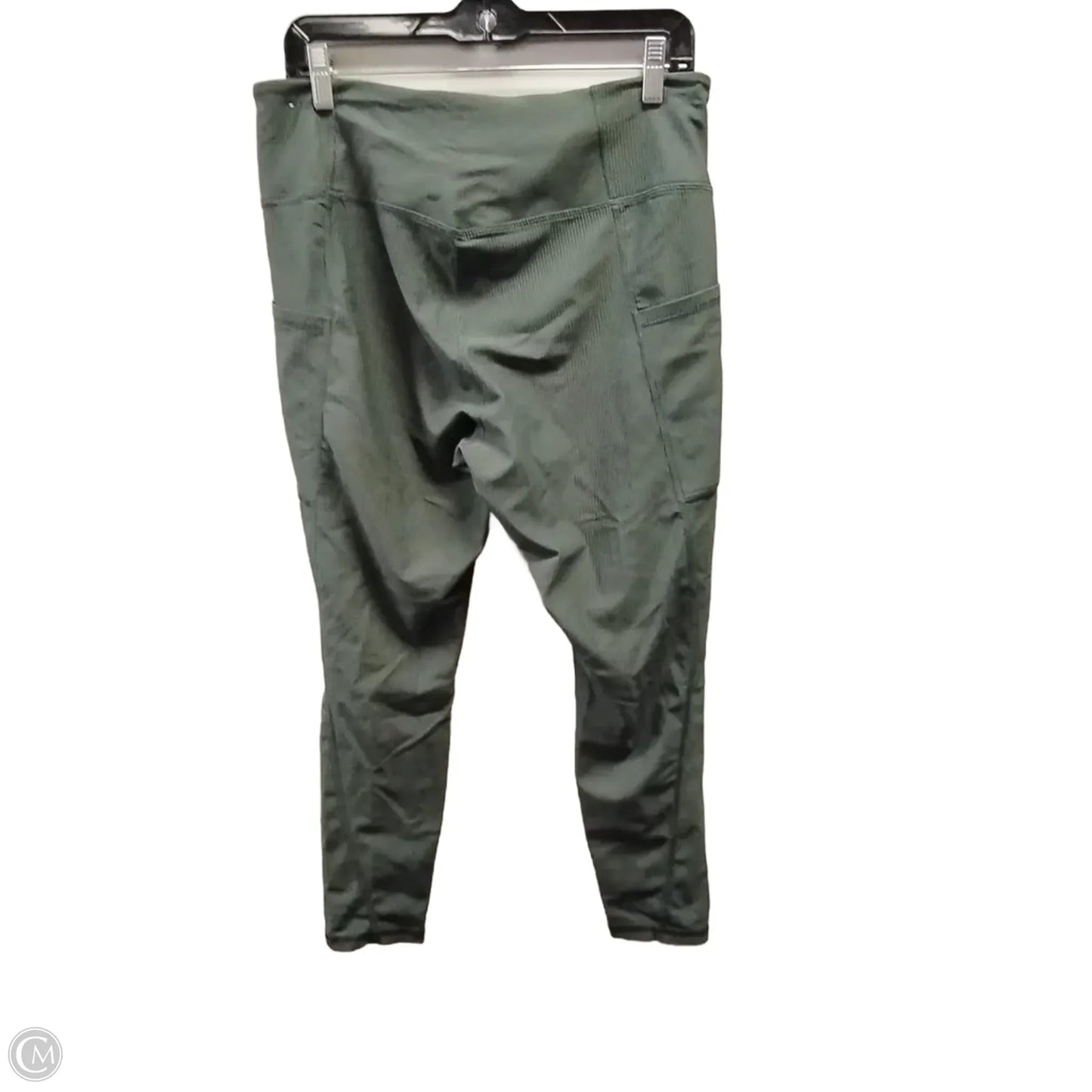 Athletic Leggings By Old Navy In Green, Size: Xl