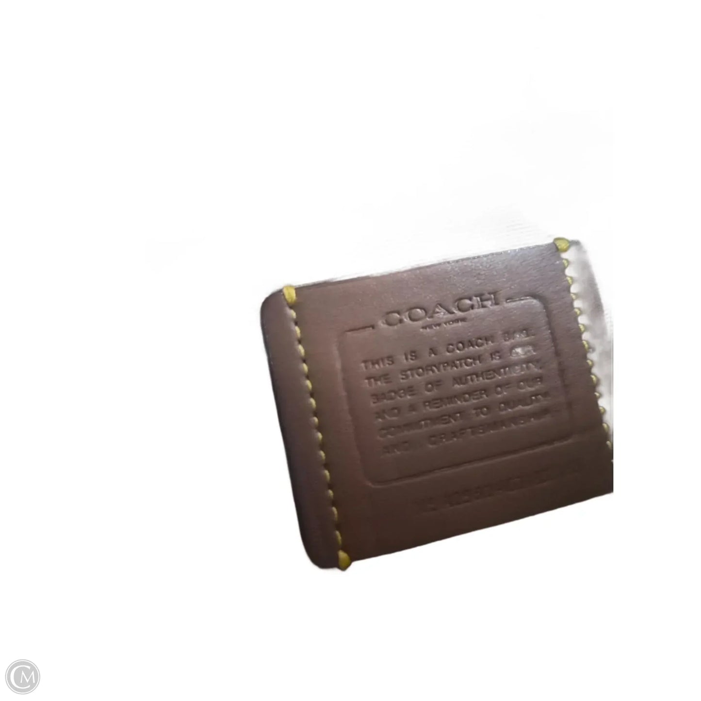 Crossbody Designer By Coach, Size: Small