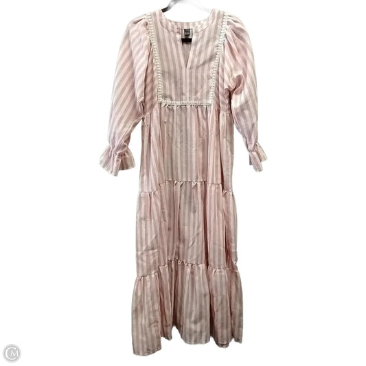 Dress Casual Maxi By Shein In Striped Pattern, Size: M