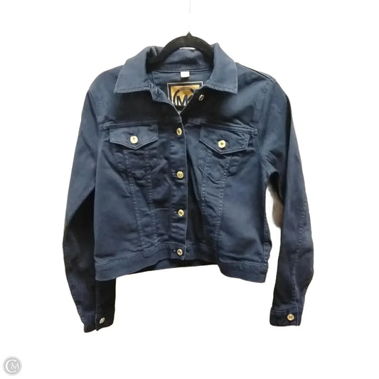 Jacket Denim By Michael By Michael Kors In Blue, Size: M