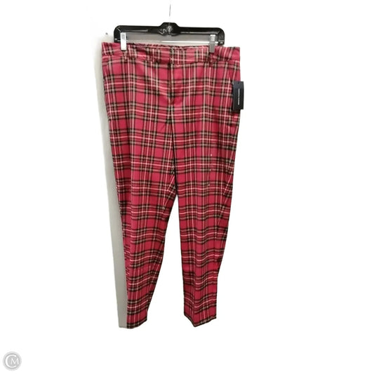 Pants Dress By Tommy Hilfiger In Plaid Pattern, Size: 12