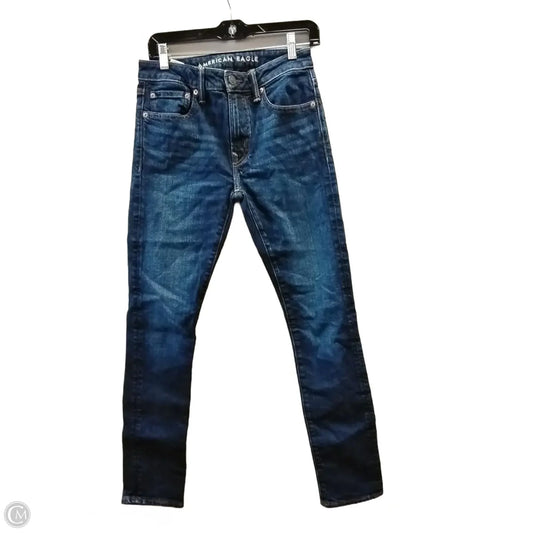Jeans Skinny By American Eagle In Blue, Size: 6