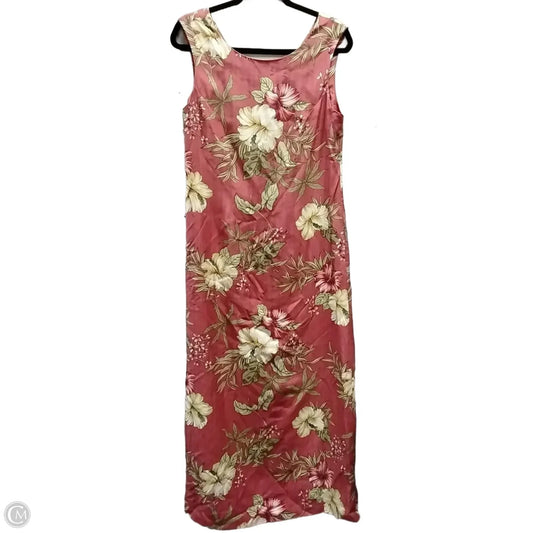 Dress Casual Maxi By Tommy Bahama In Floral Print, Size: 8