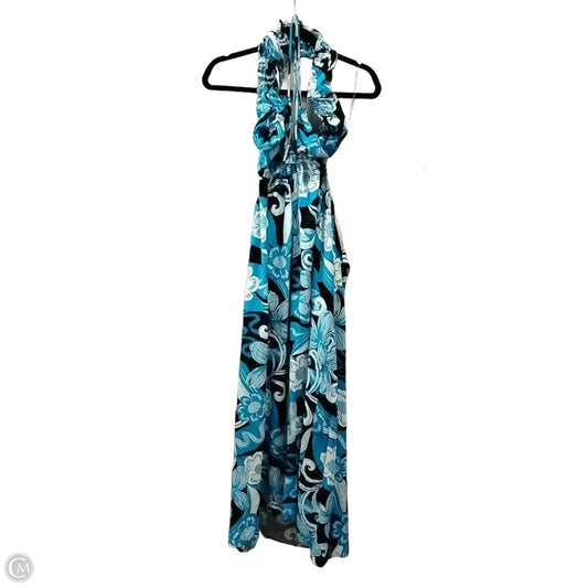 Dress Casual Maxi By Future Collective In Floral Print, Size: L