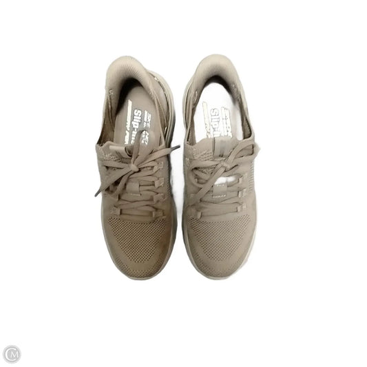 Shoes Athletic By Skechers In Beige, Size: 8
