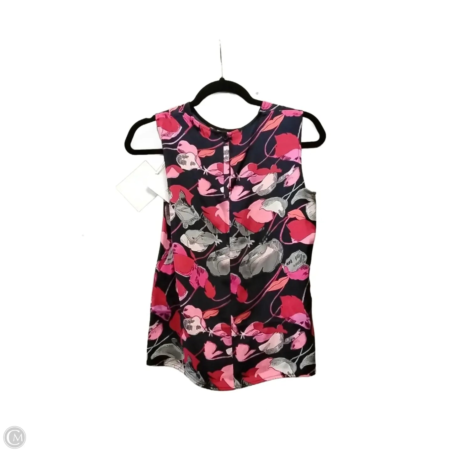 Top Sleeveless Designer By Diane Von Furstenberg In Floral Print, Size: Xs