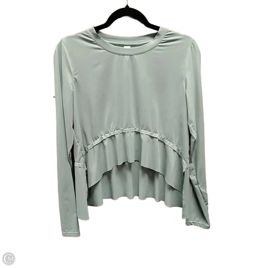 Top Long Sleeve By Clothes Mentor In Green, Size: S