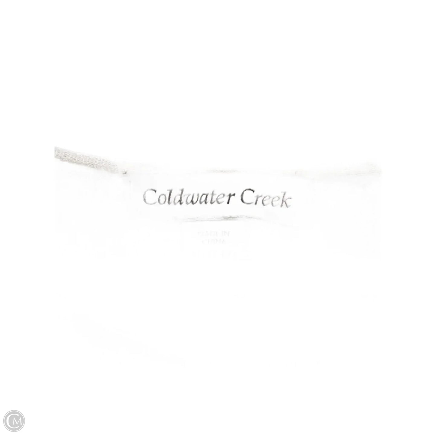 Tank Top By Coldwater Creek In Cream, Size: M