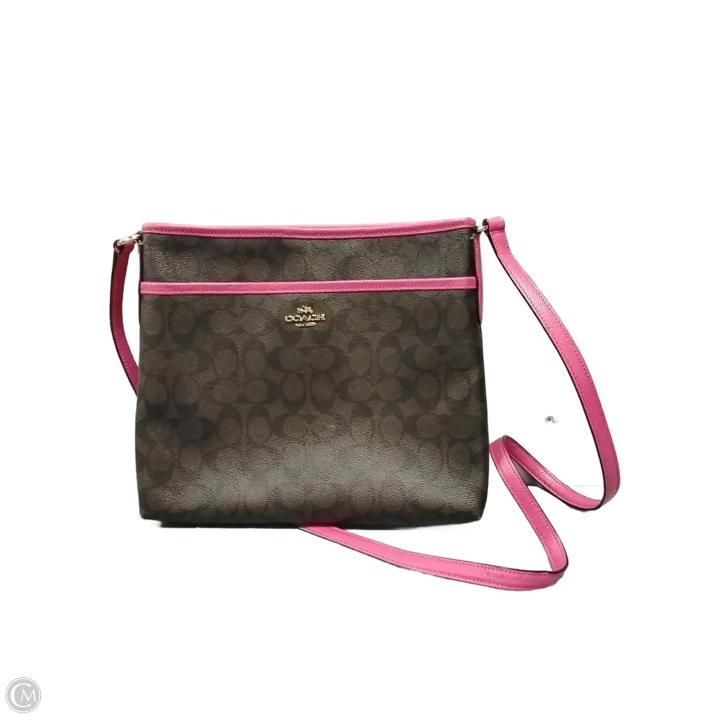 Crossbody Designer By Coach, Size: Medium