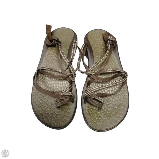 Sandals Flats By Chacos In Brown, Size: 8