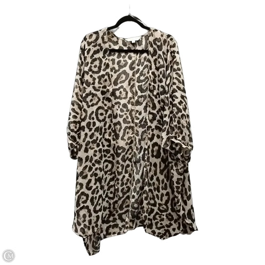 Shawl By Davi & Dani In Animal Print, Size: S