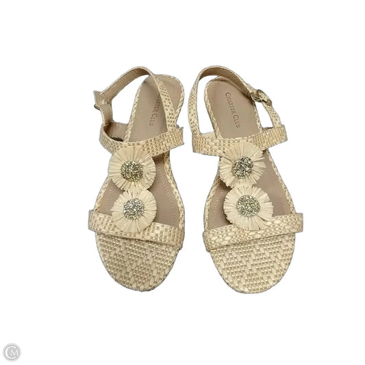 Shoes Flats By Charter Club In Brown, Size: 8