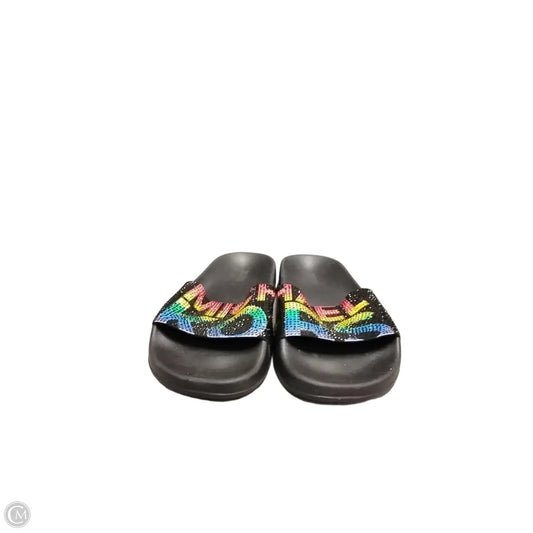 Sandals Designer By Michael Kors In Black, Size: 7