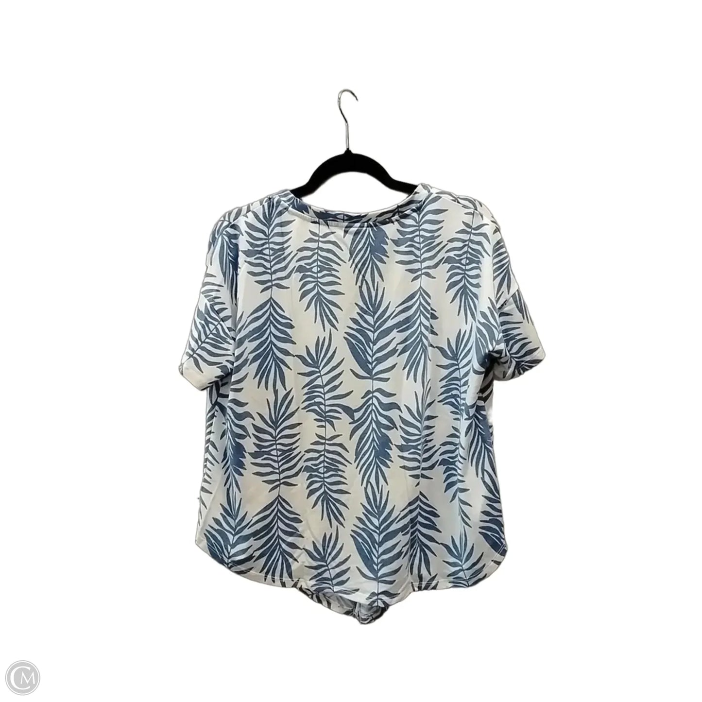 Top Short Sleeve By Bobeau In White, Size: S
