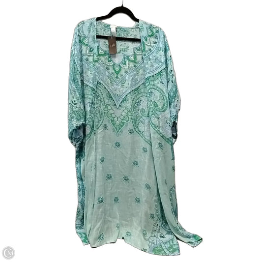 Shawl By J. Jill In Green, Size: Onesize