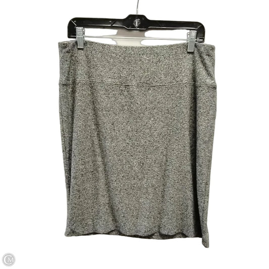 Skirt Mini & Short By J. Jill In Grey, Size: M