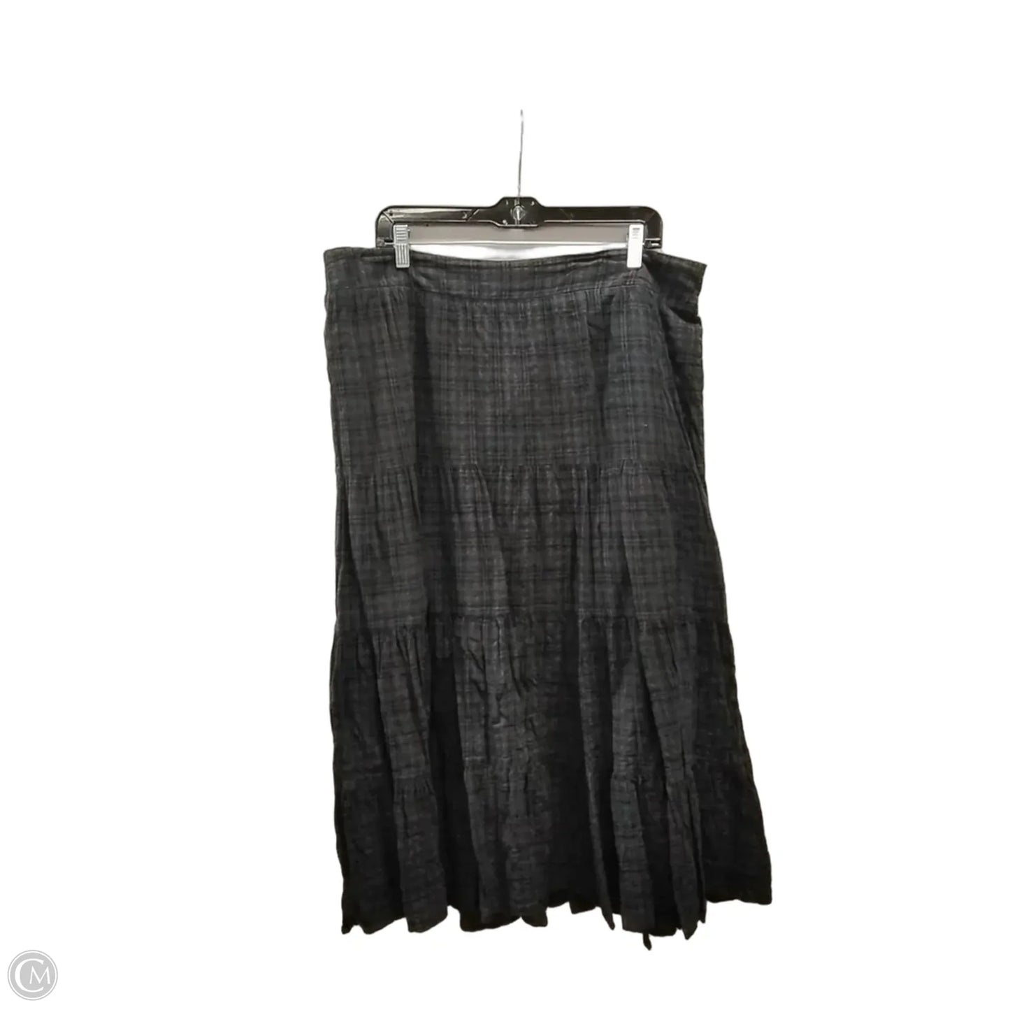 Skirt Midi By Lc Lauren Conrad In Black, Size: Xxl
