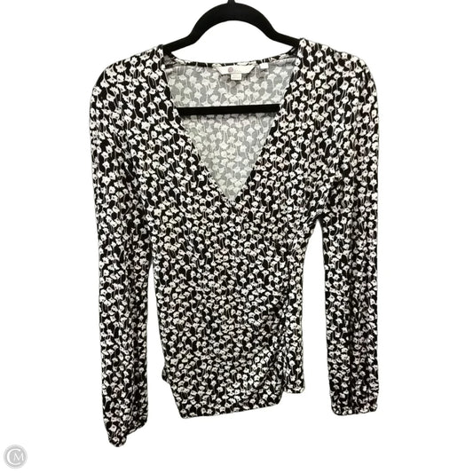 Top Long Sleeve By Boden In Black, Size: 4