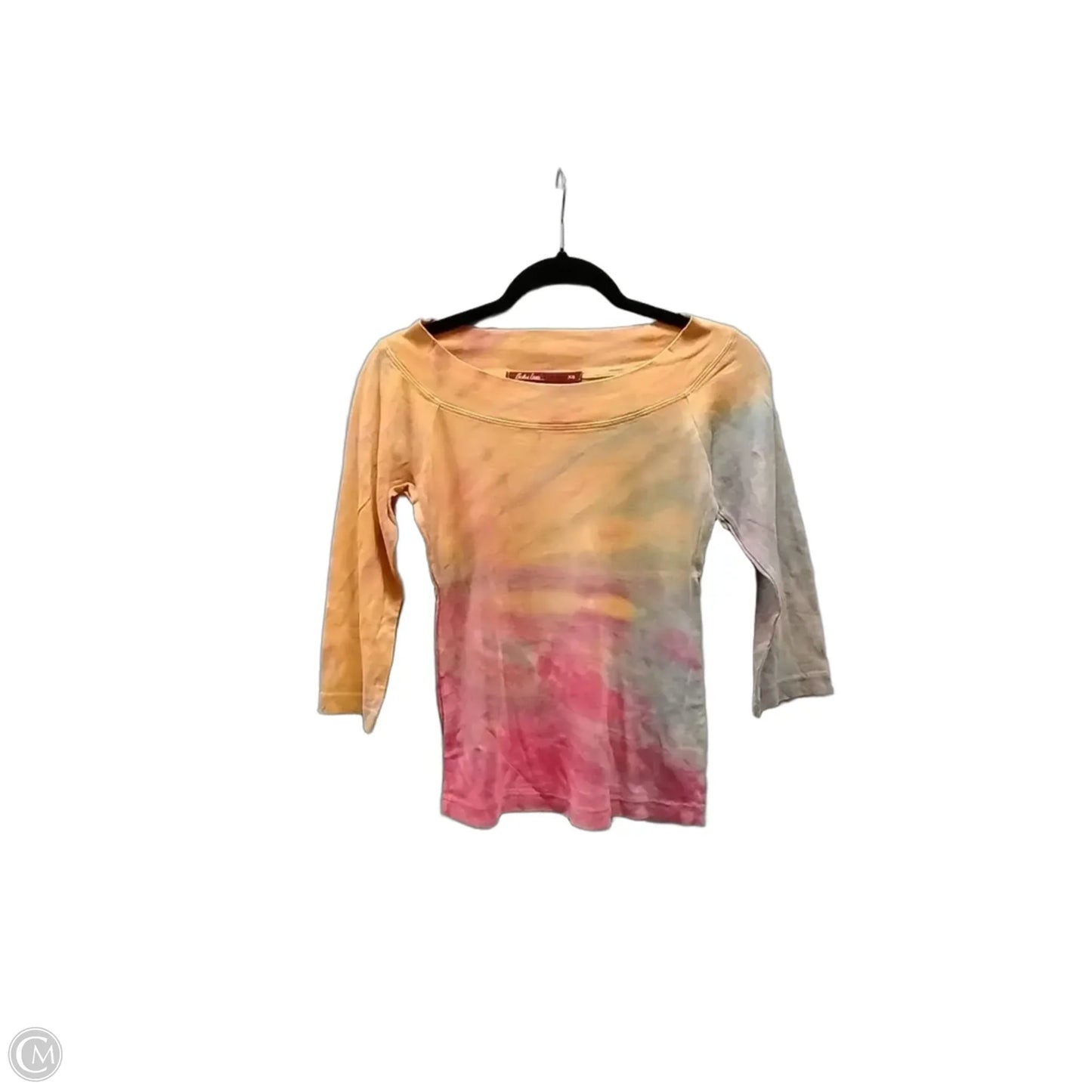 Top Long Sleeve By 1.state In Tie Dye Print, Size: Xs