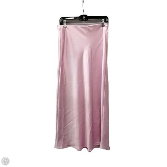 Skirt Maxi By Zara In Pink, Size: Xs