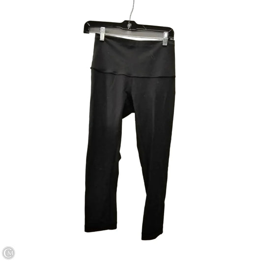 Athletic Capris By Lululemon In Black, Size: 6