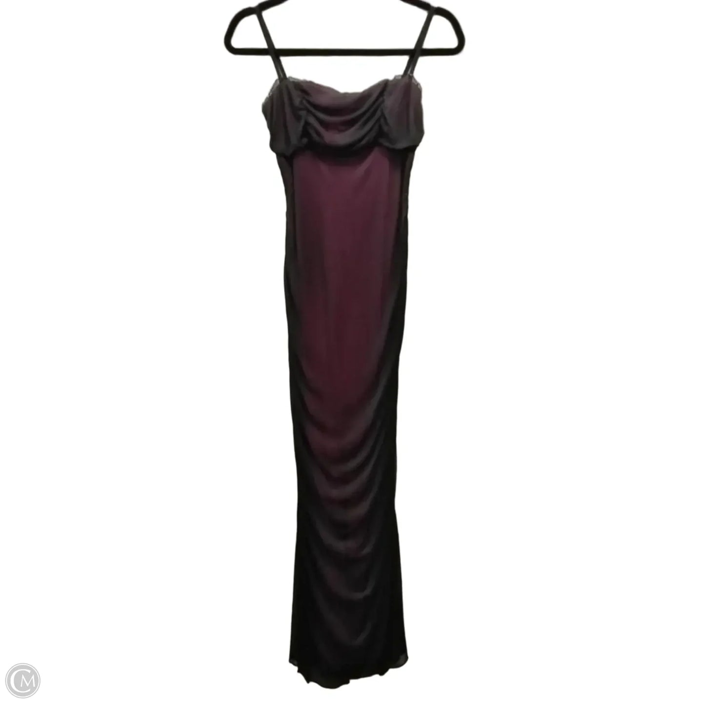 Dress Party Long By Clothes Mentor In Black, Size: 6